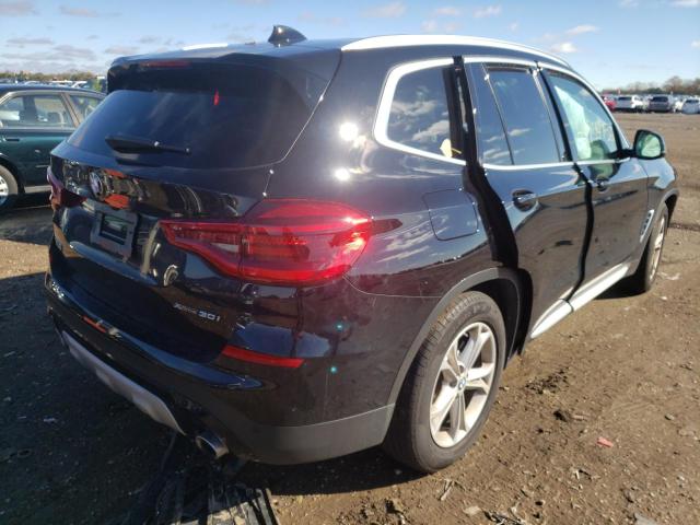 2021 BMW X3 XDRIVE30I VIN: 5UXTY5C09M9F50587