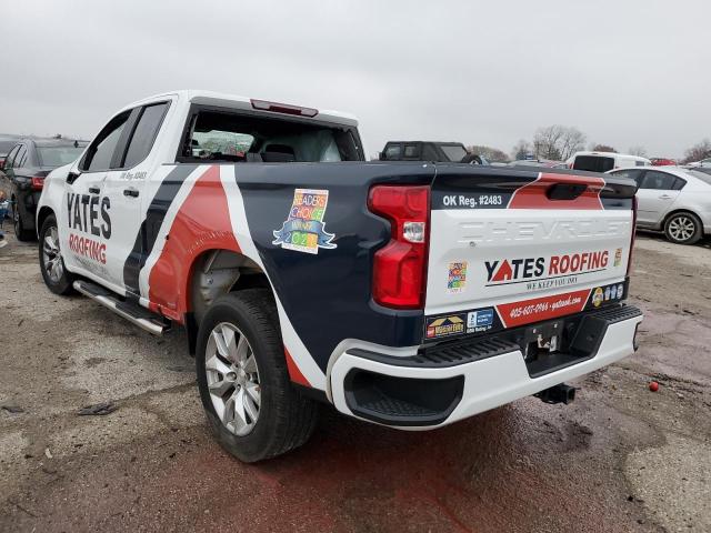 2021 CHEVROLET SILVERADO K1500 CUSTOM VIN: 1GCRYBEK9MZ113646