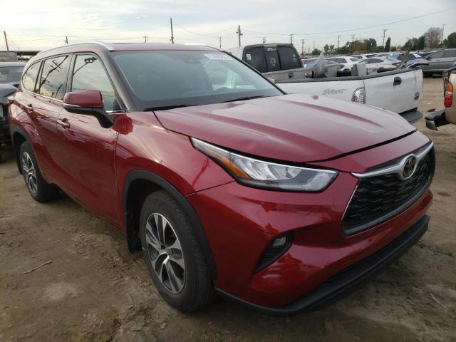 2021 TOYOTA HIGHLANDER XLE VIN: 5TDHZRBHXMS528440
