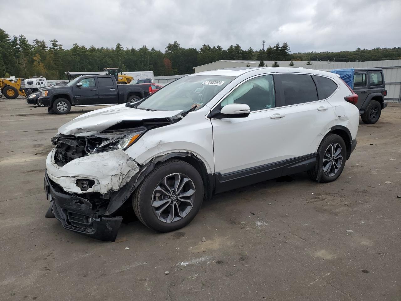 2022 HONDA CR-V EX VIN:2HKRW2H51NH621985