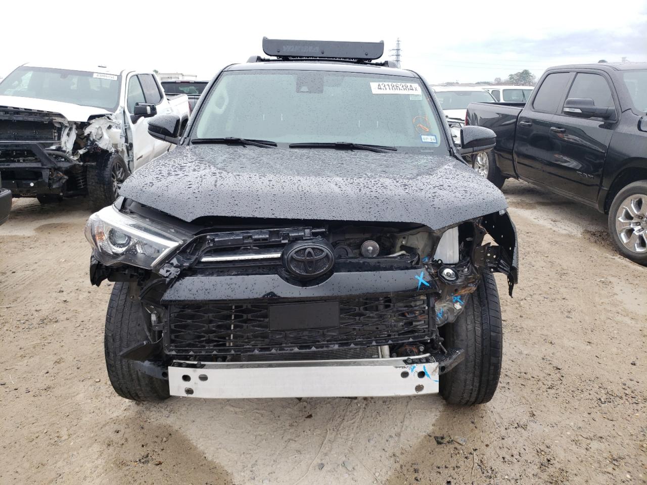 2022 TOYOTA 4RUNNER TRAIL VIN:JTETU5JR4N6074677