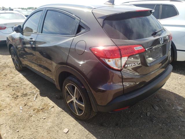 2021 HONDA HR-V EX VIN: 3CZRU6H57MM710539