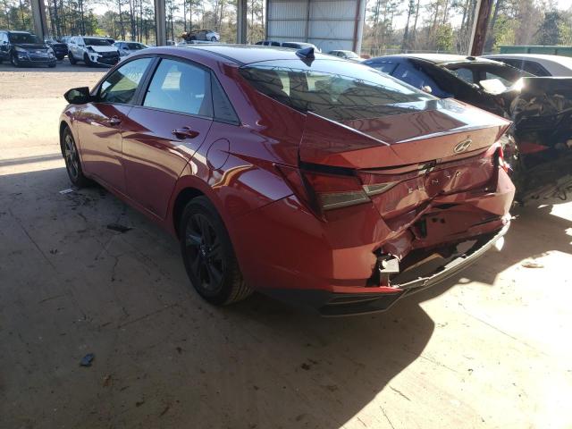 2021 HYUNDAI ELANTRA SEL VIN: KMHLS4AG5MU199633