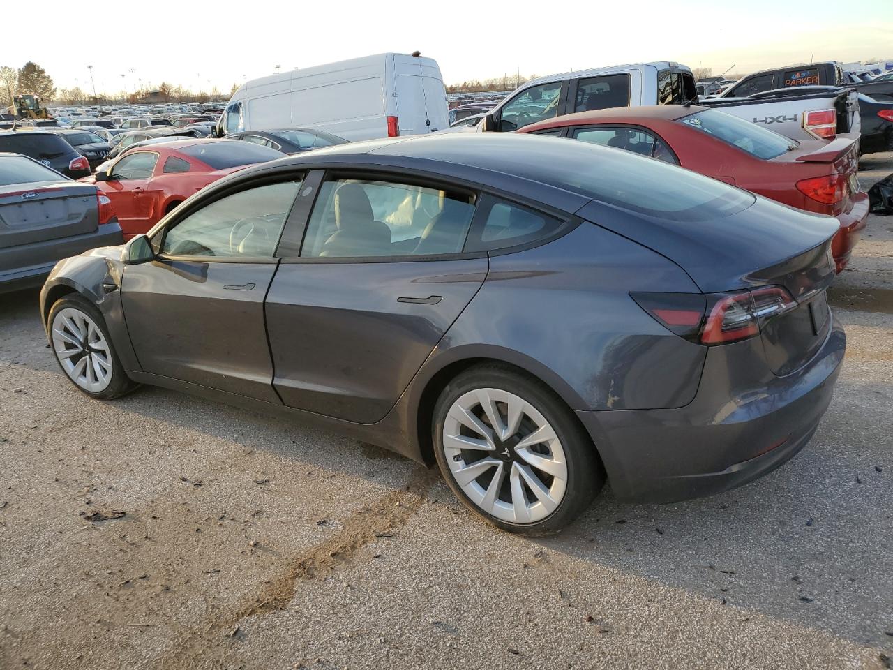 2022 TESLA MODEL 3  VIN:5YJ3E1EB4NF205764