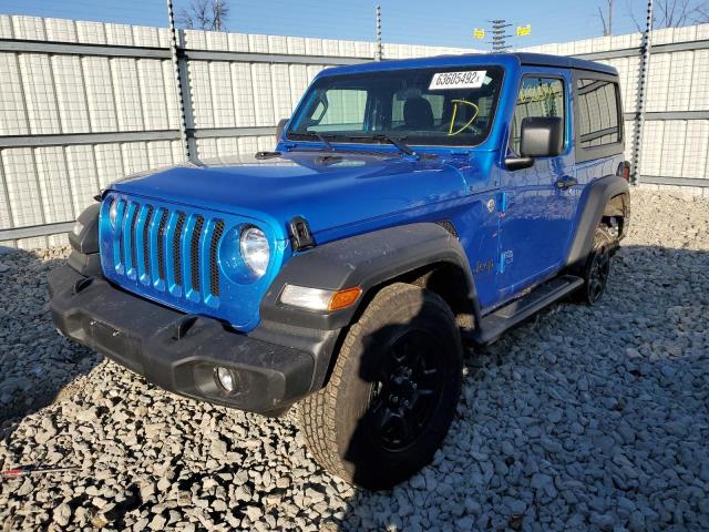 2021 JEEP WRANGLER SPORT VIN: 1C4HJXAG5MW801188