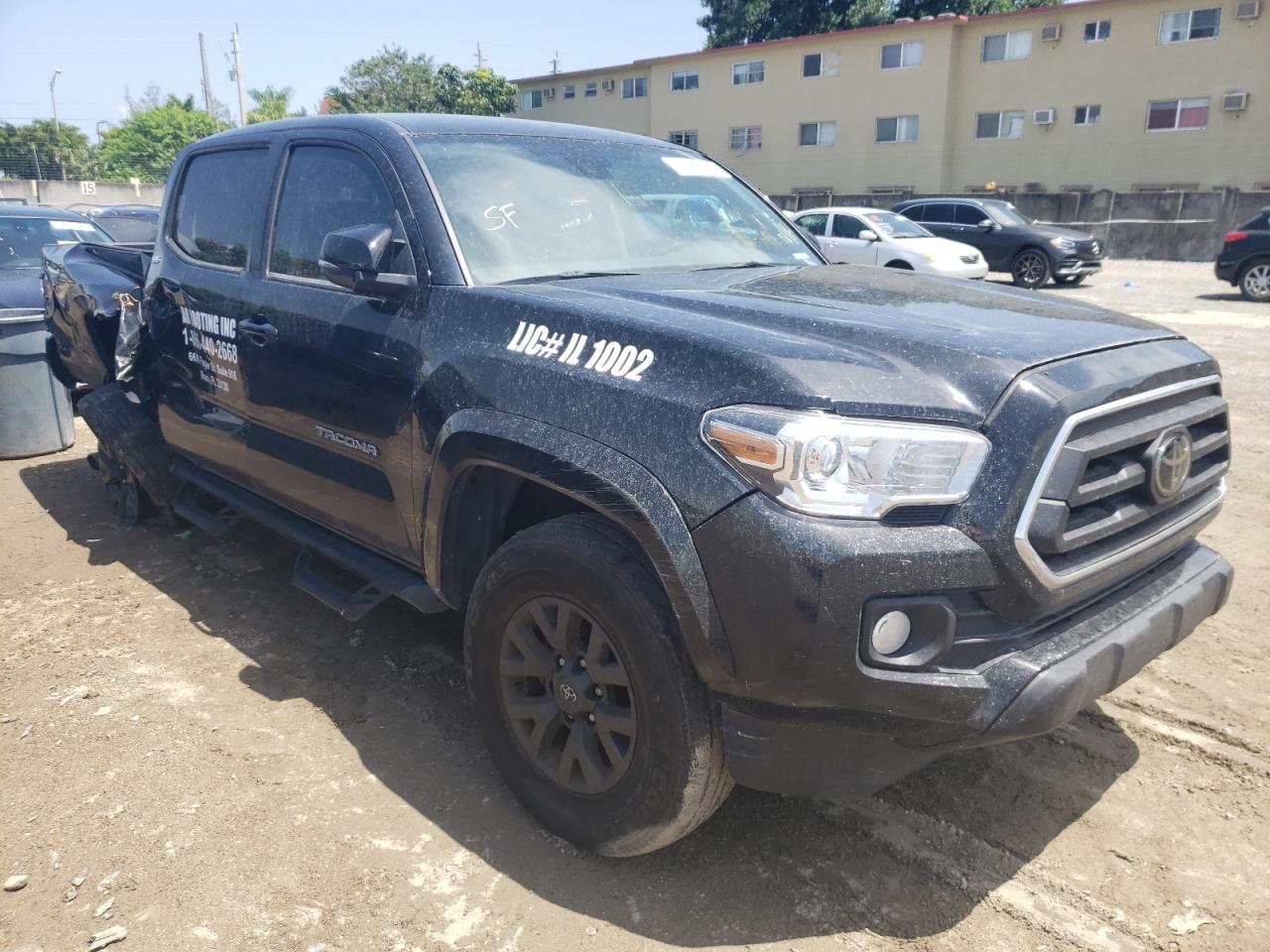 2022 TOYOTA TACOMA DOUBLE CAB VIN:3TMAZ5CN7NM167989