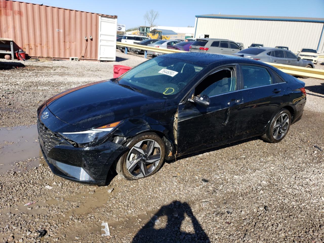 2022 HYUNDAI ELANTRA SEL VIN:KMHLN4AGXNU343217