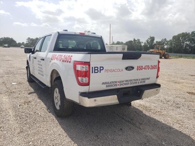 2021 FORD F150 SUPERCREW VIN: 1FTFW1***********