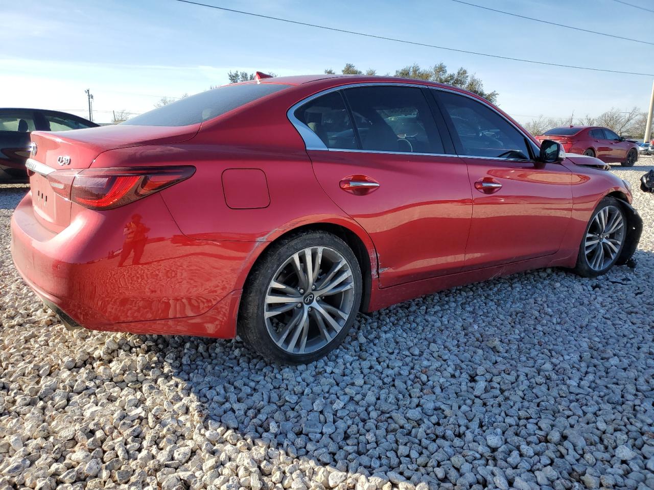 2022 INFINITI Q50 SENSORY VIN:JN1EV7CPXNM311236