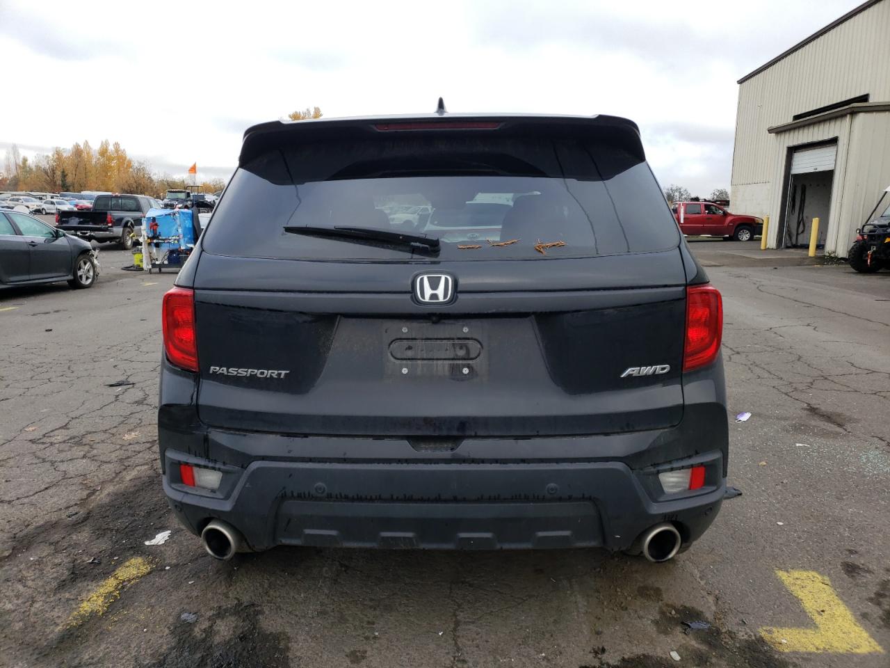 2022 HONDA PASSPORT EXL VIN:5FNYF8H55NB022794