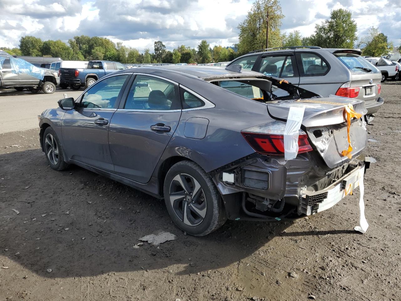 2022 HONDA INSIGHT EX VIN:19XZE4F50NE000923