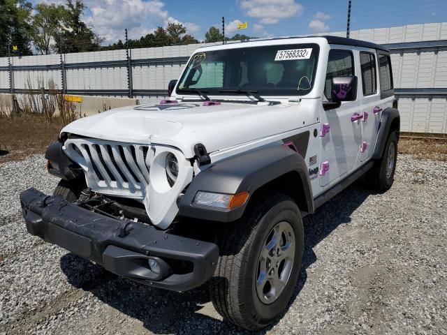 2021 JEEP WRANGLER UNLIMITED SPORT VIN: 1C4HJXDN0MW724983