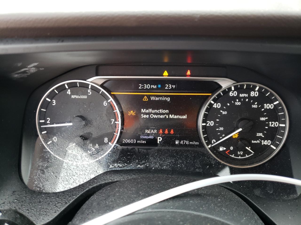 2022 NISSAN ROGUE SV VIN:JN8BT3BA1NW043309