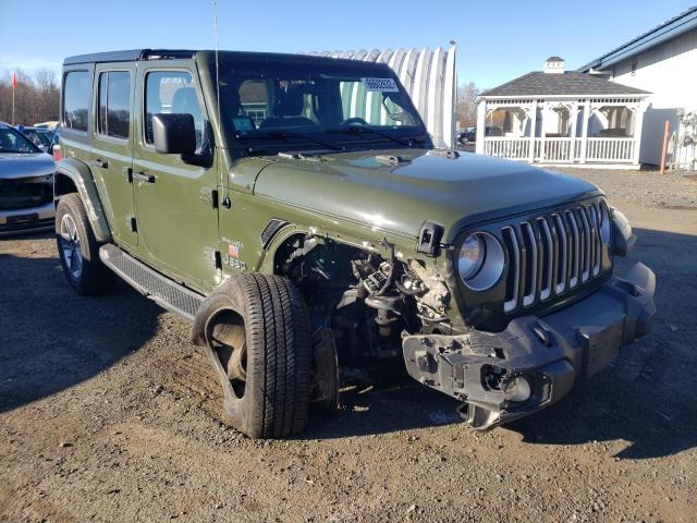 2021 JEEP WRANGLER UNLIMITED SAHARA VIN: 1C4HJXEN3MW578691