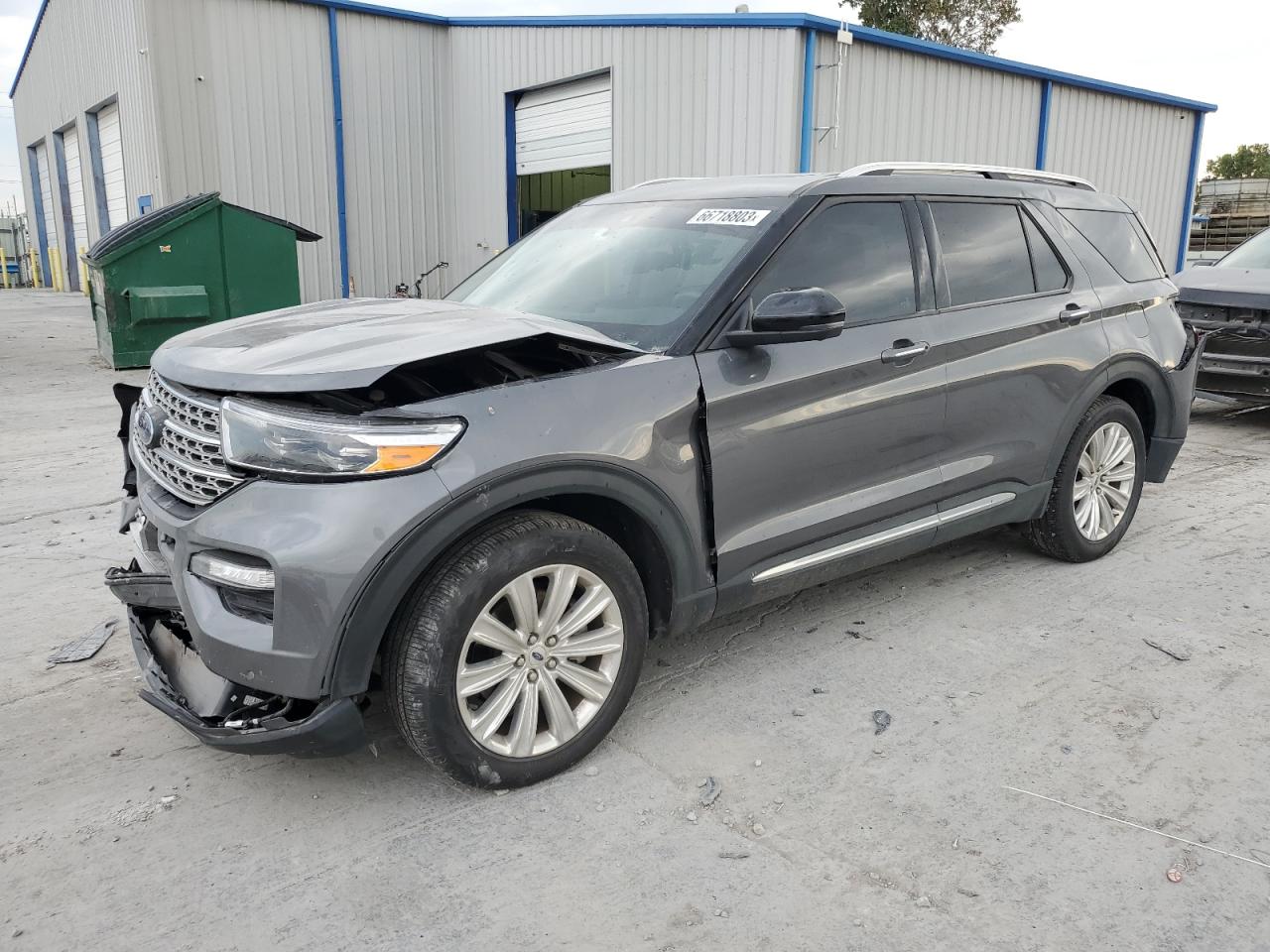 2022 FORD EXPLORER LIMITED VIN:1FMSK7FH1NGB44966