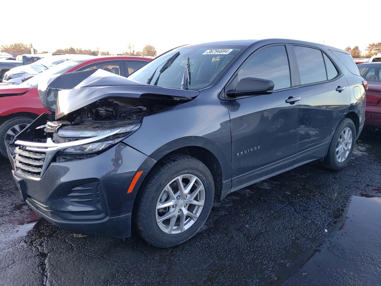2022 CHEVROLET EQUINOX LS VIN:3GNAXSEV0NS164601