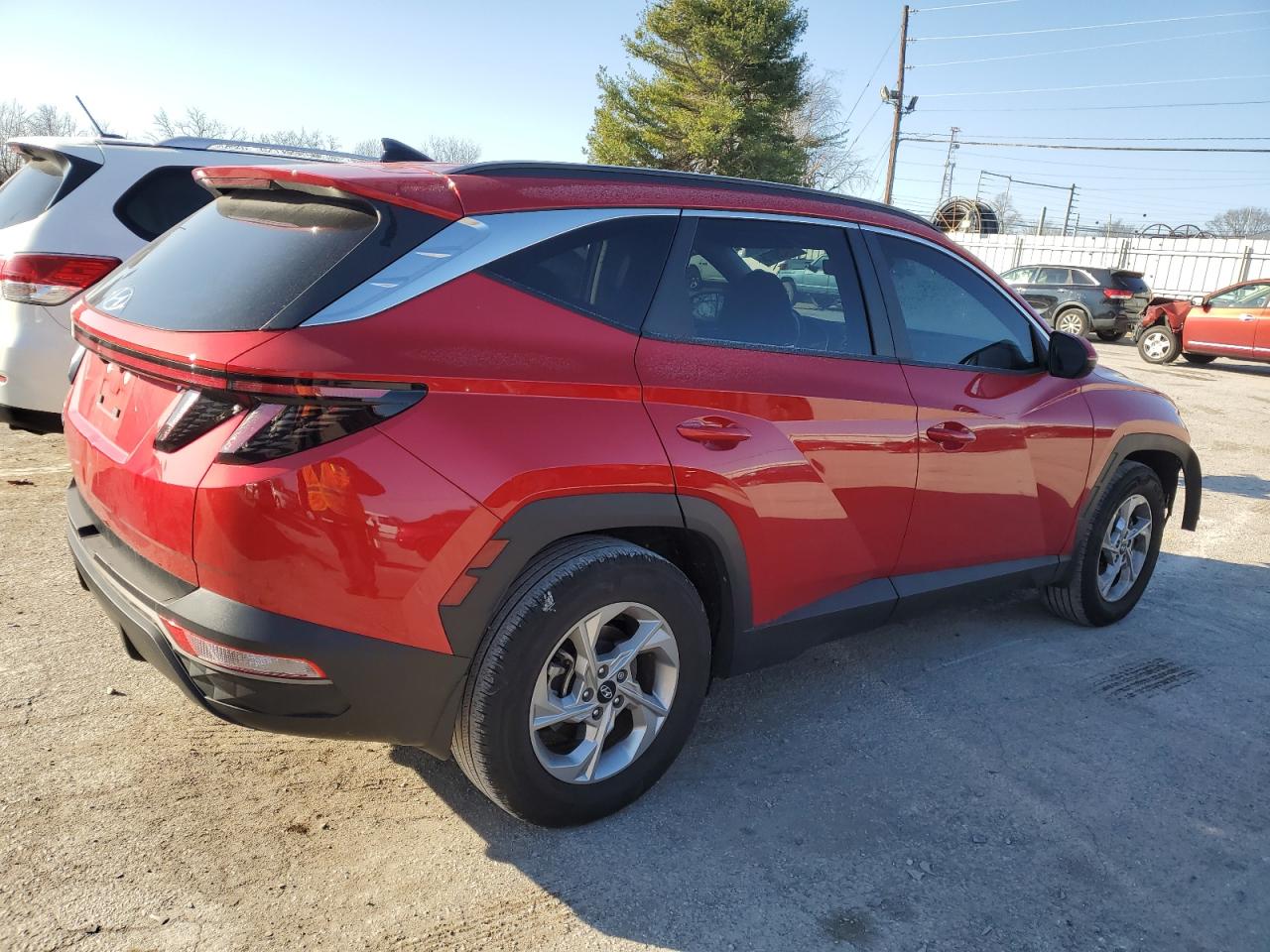 2022 HYUNDAI TUCSON SEL VIN:5NMJB3AE7NH107757
