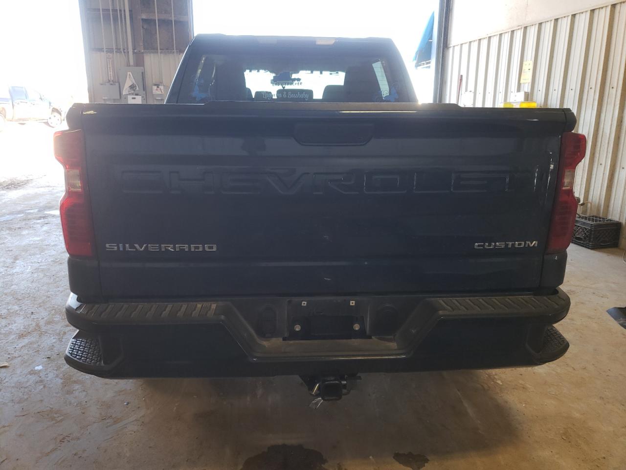 2022 CHEVROLET SILVERADO C1500 CUSTOM VIN:3GCPABEKXNG622531