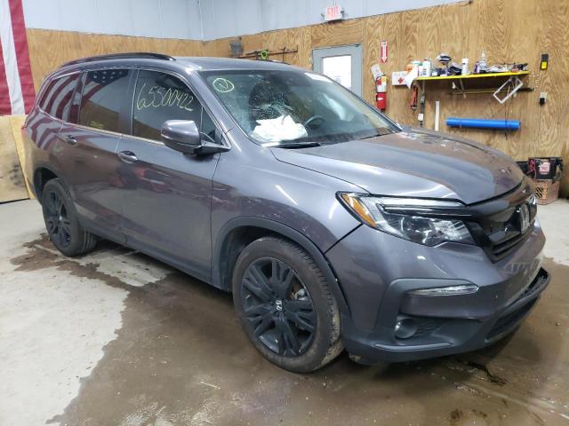 2021 HONDA PILOT SE VIN: 5FNYF5H27MB008849