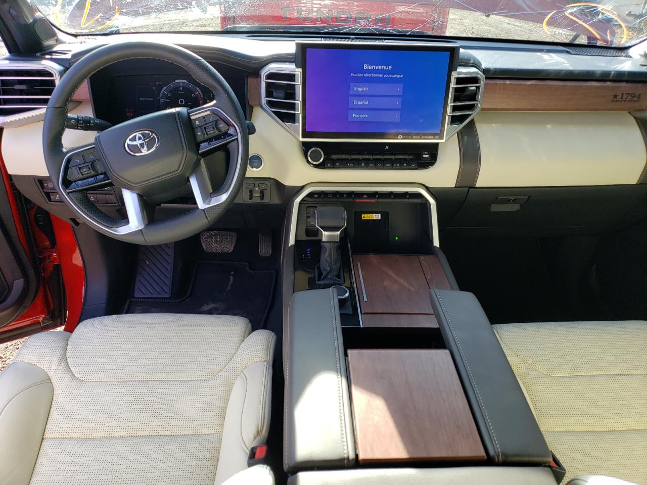 2023 TOYOTA TUNDRA CREWMAX PLATINUM VIN:5TFMC5AB6PX002469