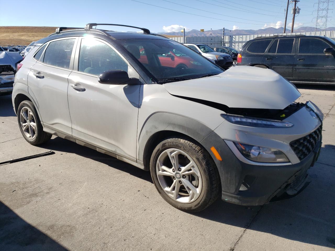 2022 HYUNDAI KONA SEL VIN:KM8K6CAB3NU834431