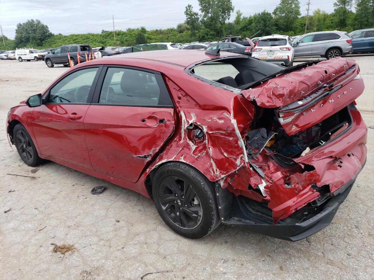 2023 HYUNDAI ELANTRA SEL VIN:KMHLM4AG4PU437437