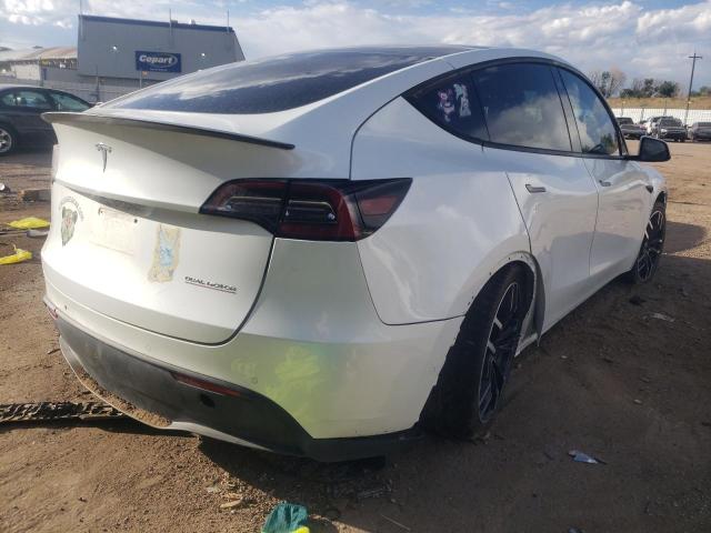 2021 TESLA MODEL Y VIN: 5YJYGDEF6MF211648