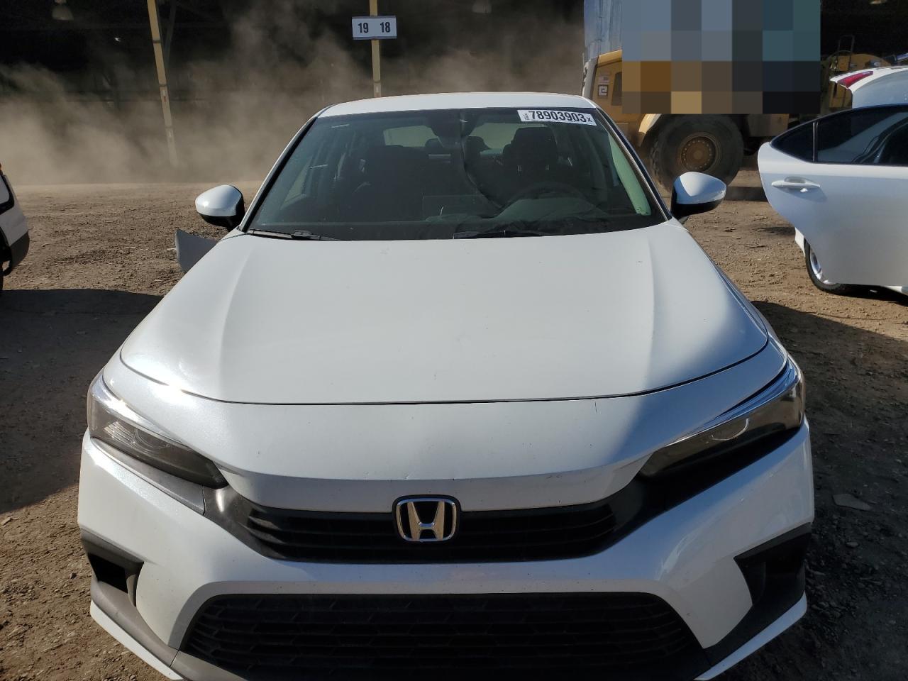 2022 HONDA CIVIC LX VIN:2HGFE2F28NH532522
