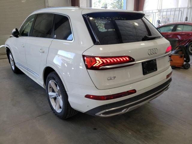 2021 AUDI Q7 PREMIUM VIN: WA1AJAF77MD040418