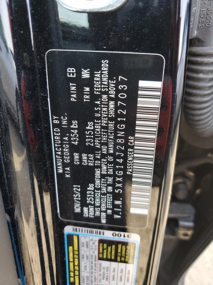 2022 KIA K5 LXS VIN:5XXG14J28NG127037