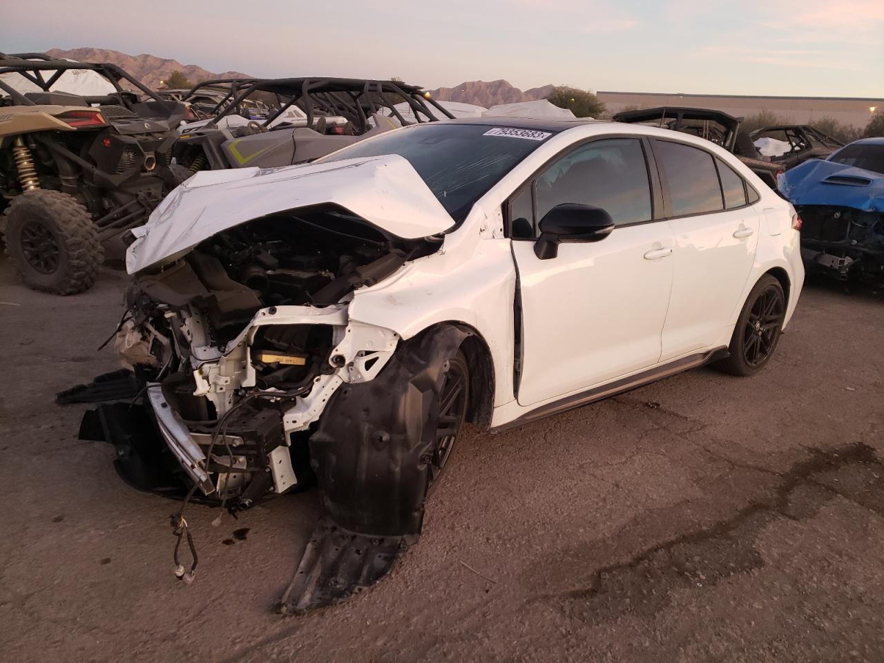 2022 TOYOTA COROLLA XSE VIN:5YFT4MCEXNP117243