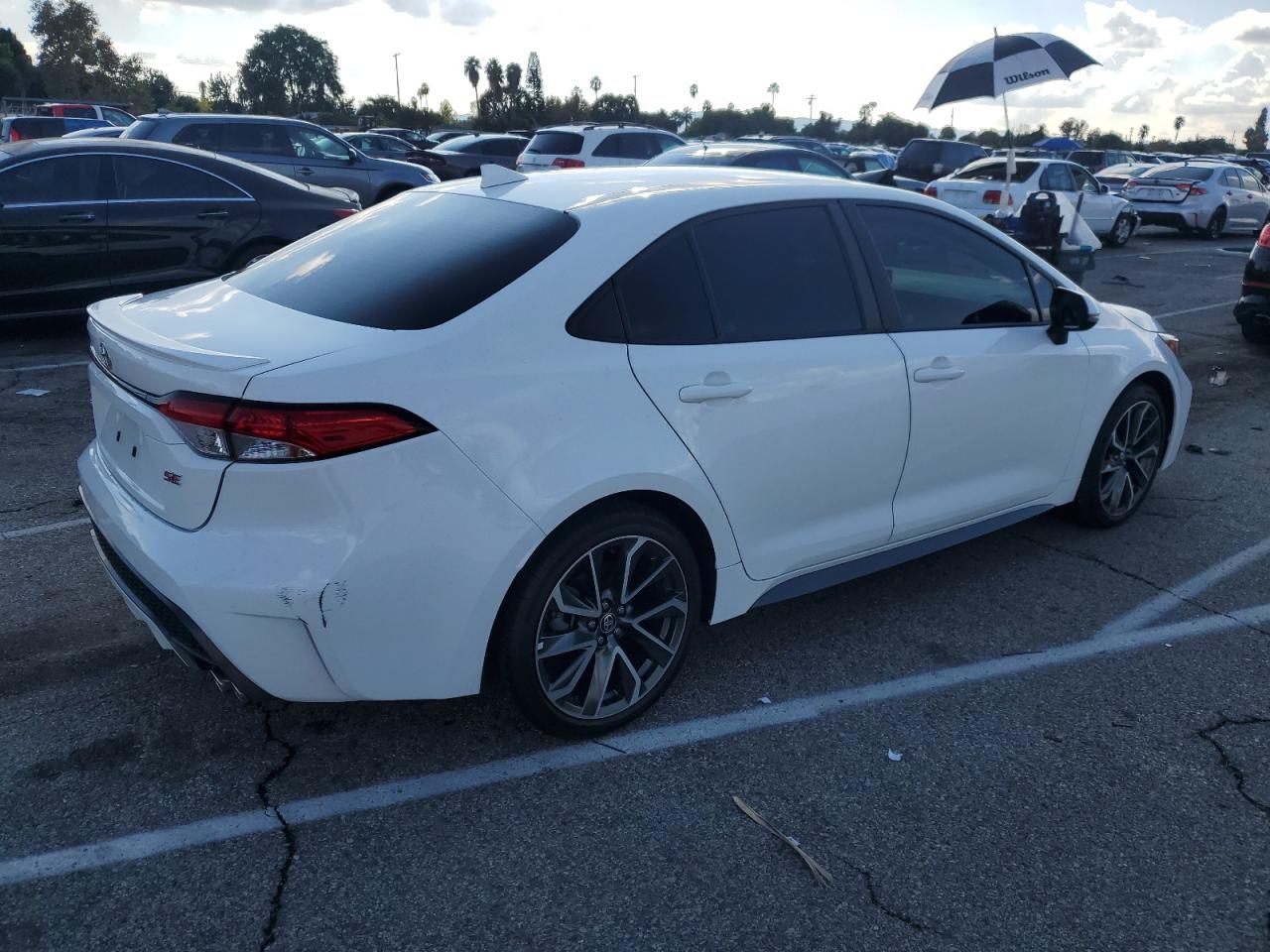 2022 TOYOTA COROLLA SE VIN:5YFS4MCE5NP106131