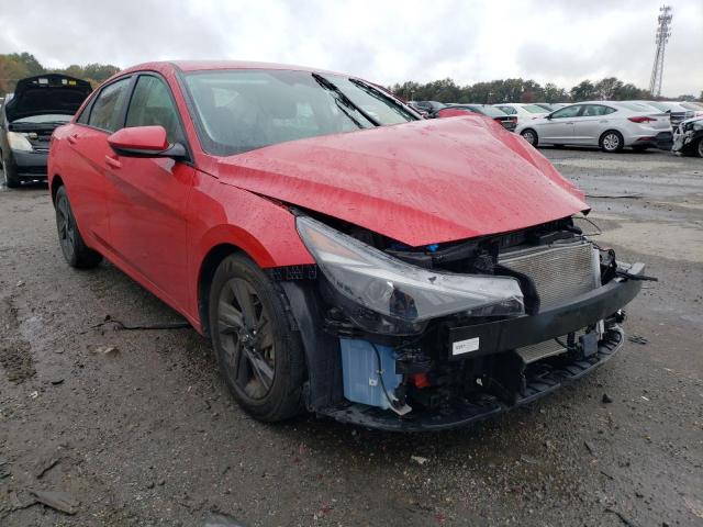 2021 HYUNDAI ELANTRA SEL VIN: 5NPLS4AG3MH010511