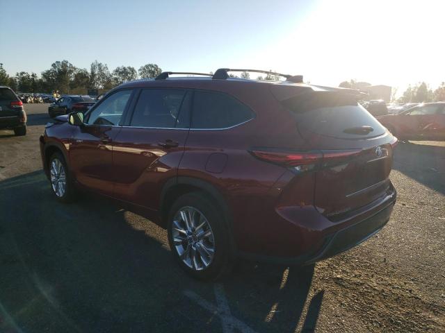 2021 TOYOTA HIGHLANDER HYBRID LIMITED VIN: 5TDXBRCH6MS531060