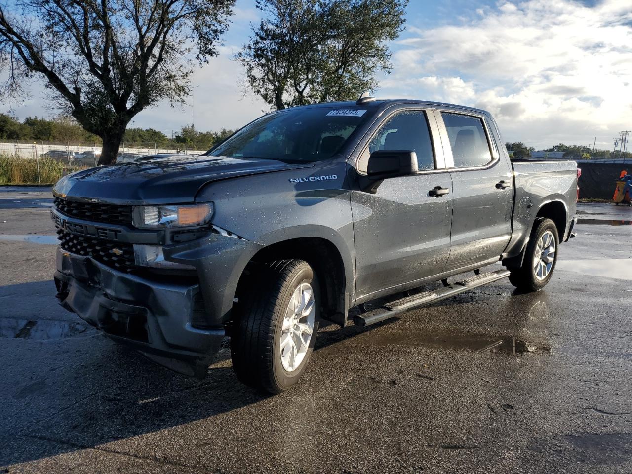 2022 CHEVROLET SILVERADO LTD C1500 CUSTOM VIN:1GCPWBEK2NZ217104