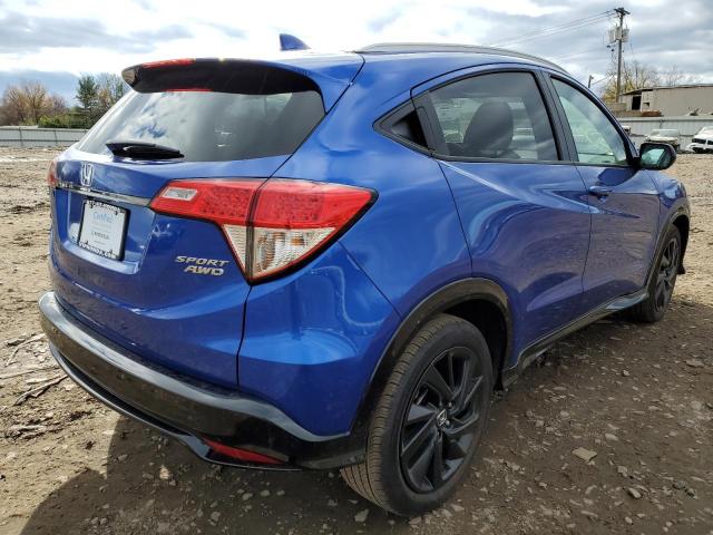 2021 HONDA HR-V SPORT VIN: 3CZRU6H17MM735552