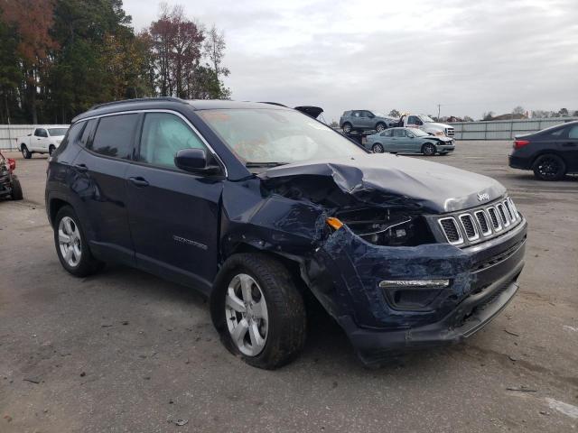 2021 JEEP COMPASS LATITUDE VIN: 3C4NJCBB7MT505240