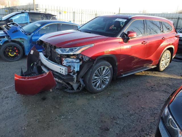 2021 TOYOTA HIGHLANDER HYBRID PLATINUM VIN: 5TDEBRCH6MS039149