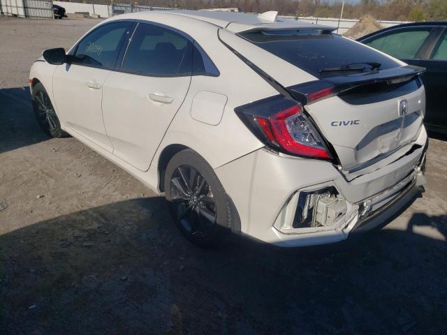 2021 HONDA CIVIC EX VIN: SHHFK7H67MU200143