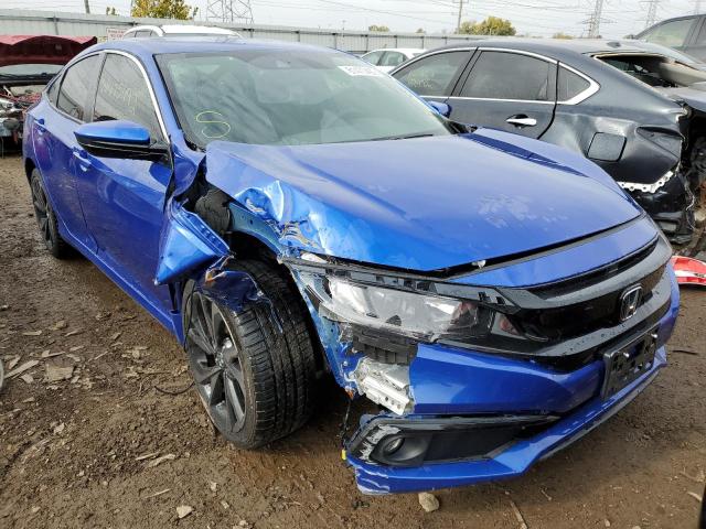 2021 HONDA CIVIC SPORT VIN: 19XFC2F89ME000571