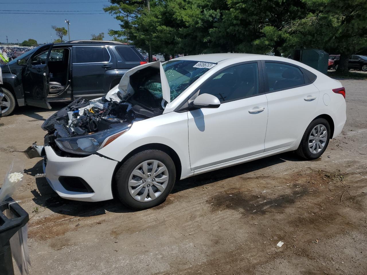 2022 HYUNDAI ACCENT SE VIN:3KPC24A65NE182441