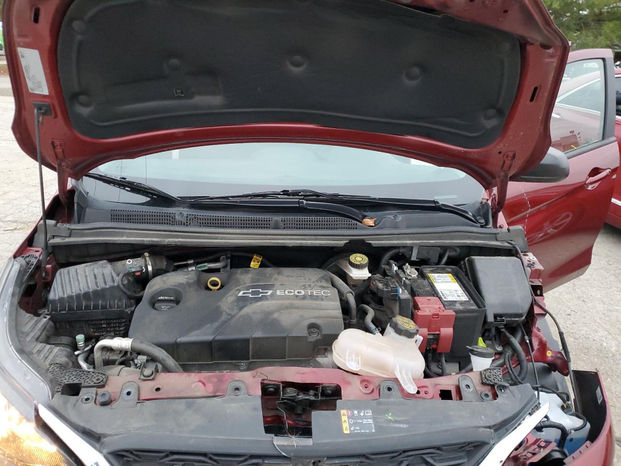 2022 CHEVROLET SPARK LS VIN:KL8CB6SA9NC007575