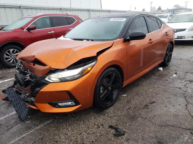 2021 NISSAN SENTRA SR VIN: 3N1AB8DV5MY240405