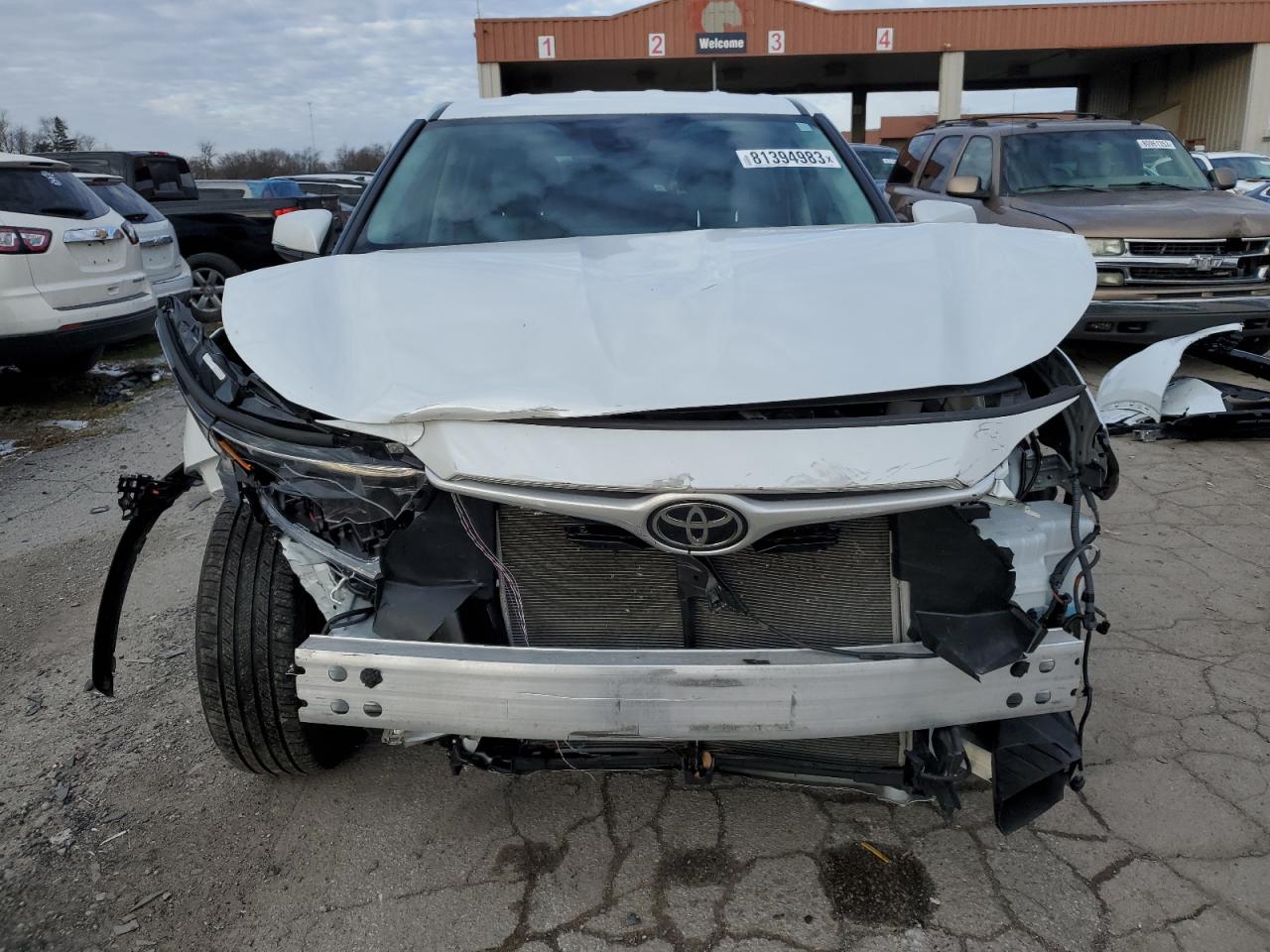 2022 TOYOTA HIGHLANDER L VIN:5TDBZRBH3NS163011