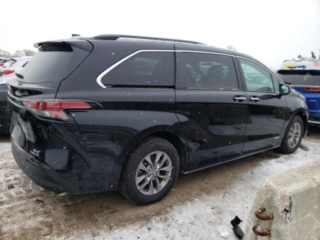 2021 TOYOTA SIENNA XLE VIN: 5TDJRKEC1MS008300