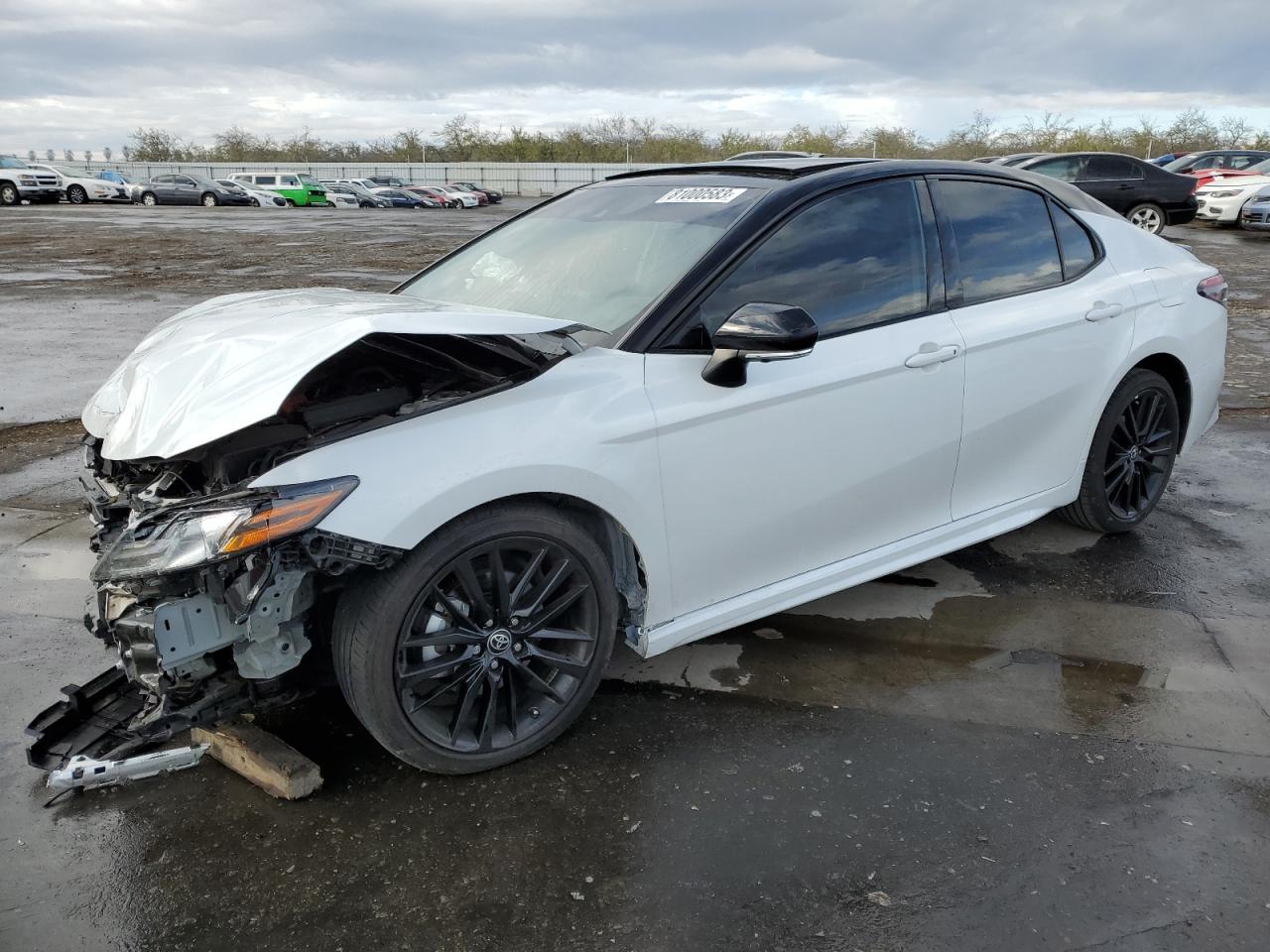 2022 TOYOTA CAMRY TRD VIN:4T1KZ1AK0NU061204