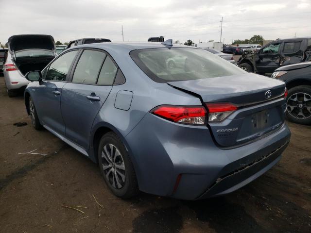 2021 TOYOTA COROLLA LE VIN: JTDEAMDE3MJ028309