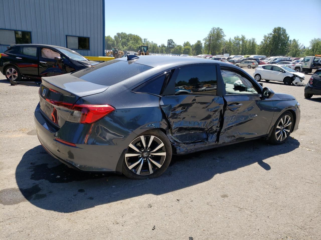2022 HONDA CIVIC EX VIN:2HGFE1F74NH327446