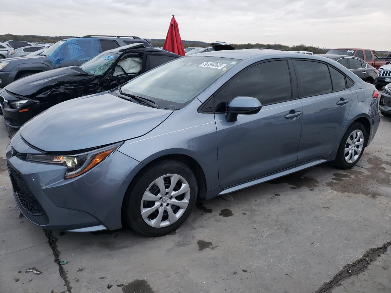 2022 TOYOTA COROLLA LE VIN:5YFEPMAE4NP388253