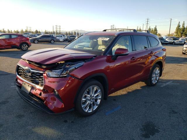 2021 TOYOTA HIGHLANDER HYBRID LIMITED VIN: 5TDXBRCH6MS531060